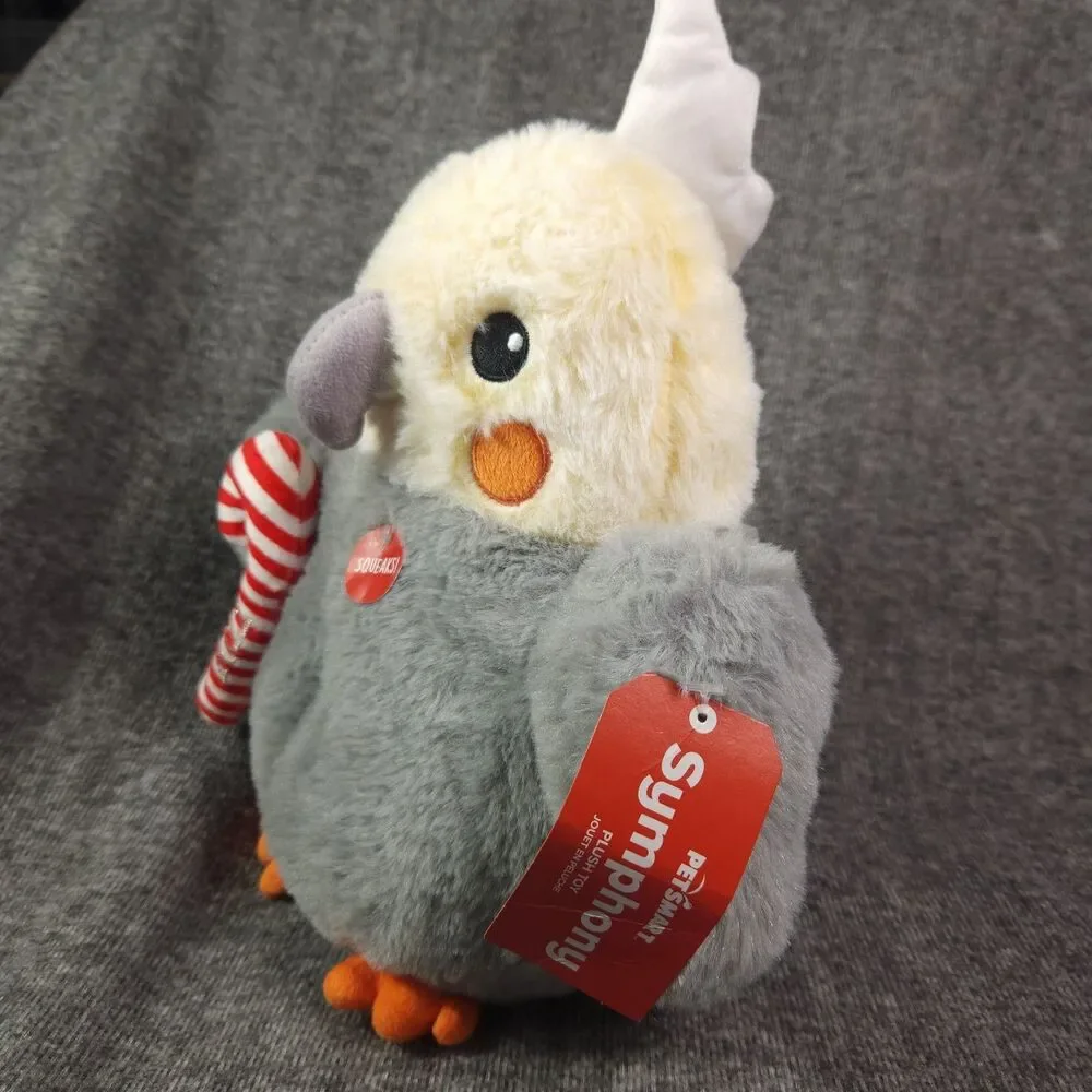 Petsmart 2022 Symphony the Gray Cockatiel Bird Plush 14